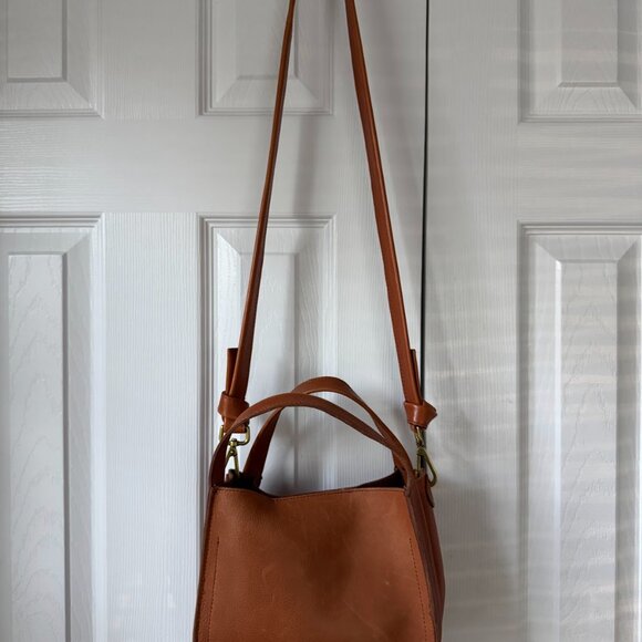 Madewell Tan Leather Crossbody Bag - Picture 2 of 10